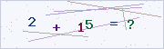CAPTCHA math puzzle